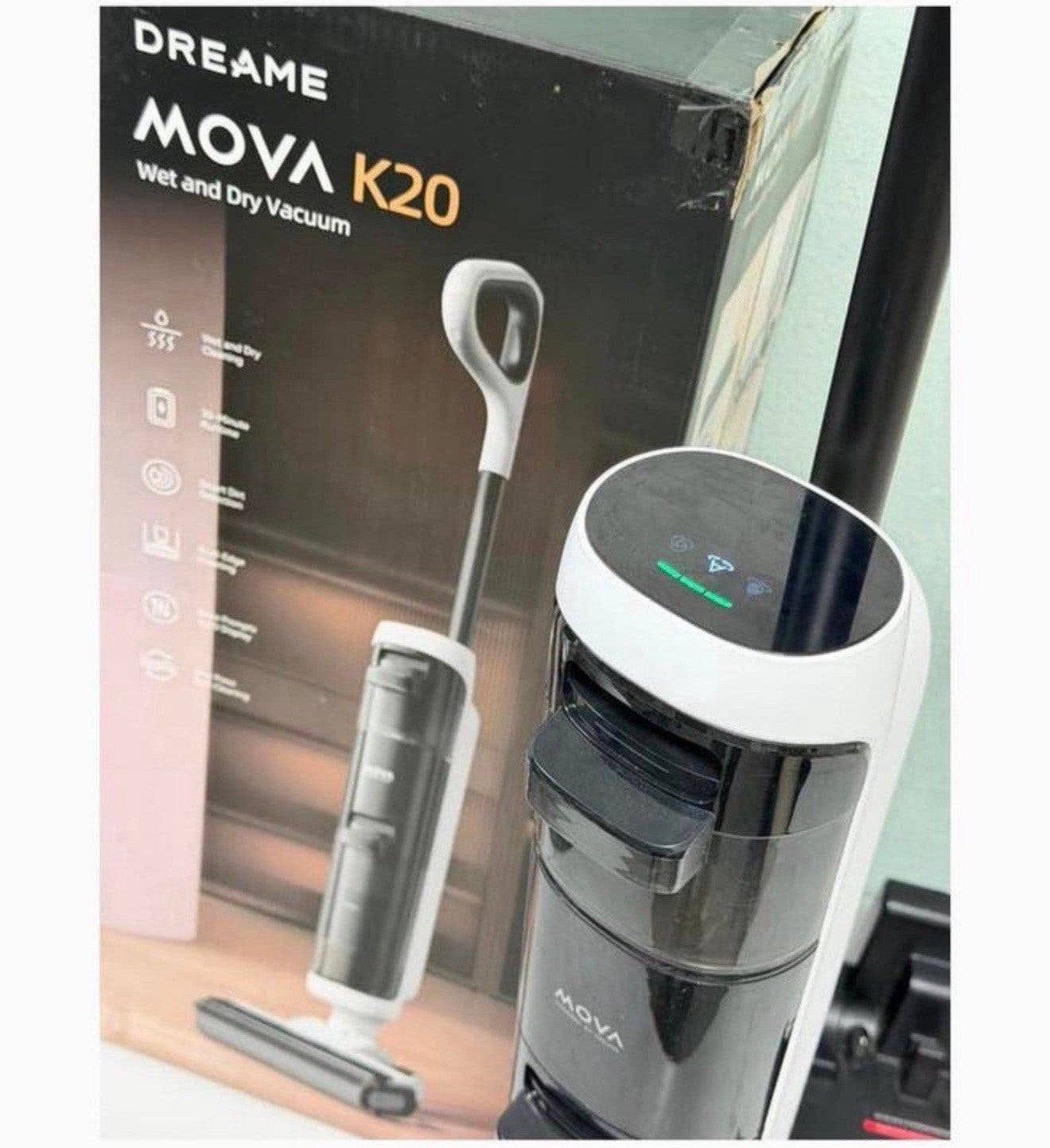 MOVA K20 - Stofzuiger - Wet and Dry - Lange Batterijduur, Witgoed en Apparatuur, P, Inclusief accessoires, P, P