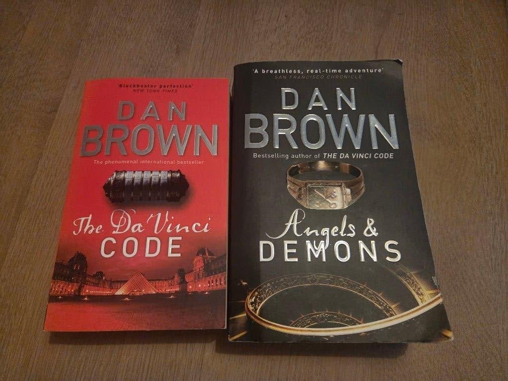 Dan Brown – The Da Vinci Code & Angels and Demons – Engels, Ophalen, Gelezen, Dan Brown, Amerika