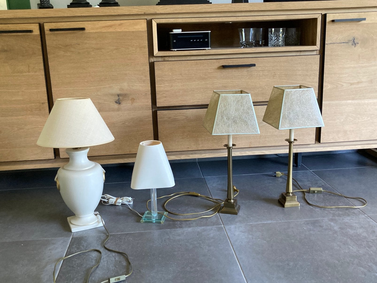 Mooie staande schemerlampen, Ophalen, Zo goed als nieuw