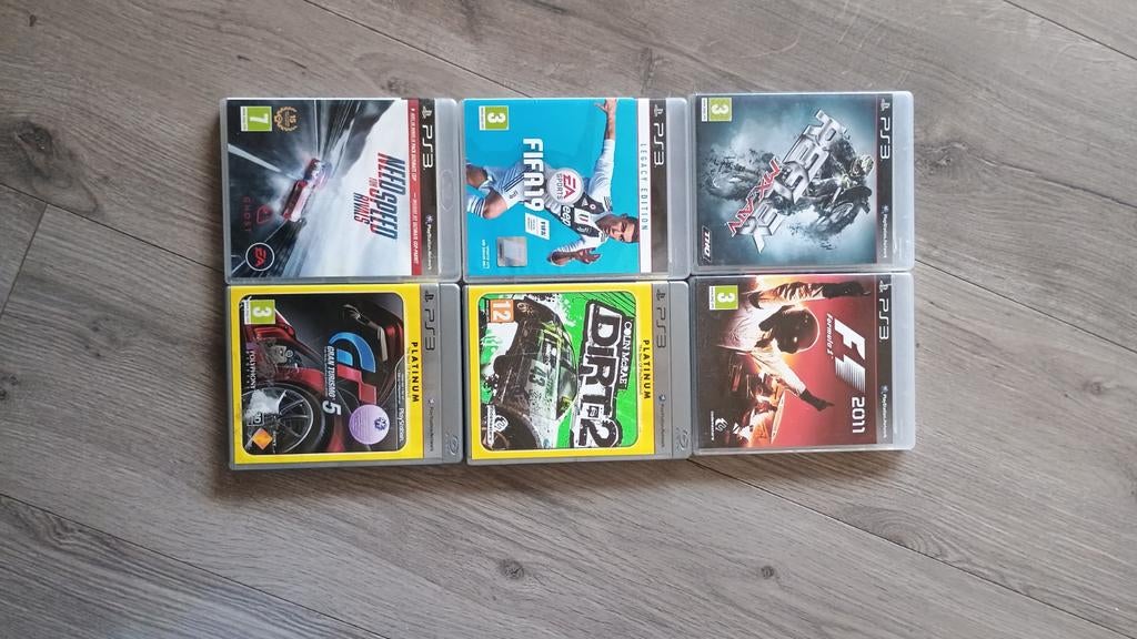 PS3 Games: Need for Speed, FIFA 19, MX vs ATV, Gran Turismo, Spelcomputers en Games, Games | Sony PlayStation 3, Ophalen