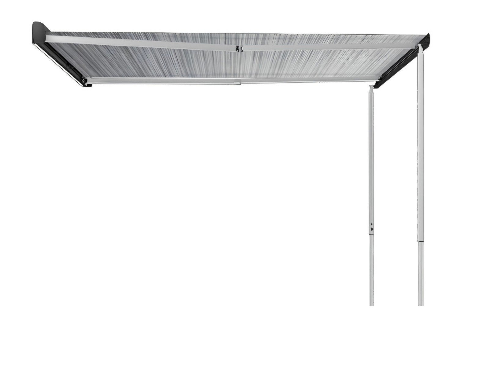 Luifel Fiamma F43 voor buscamper, Ophalen
