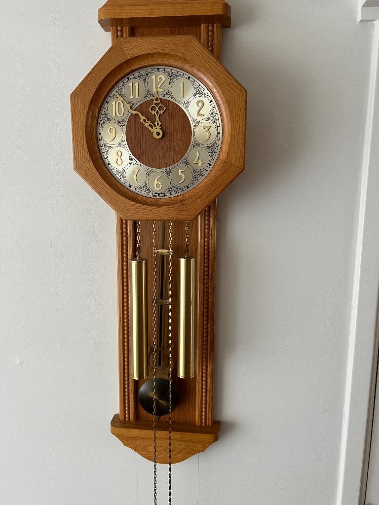 hang klok, Ophalen, Wandklok, Analoog, Zo goed als nieuw