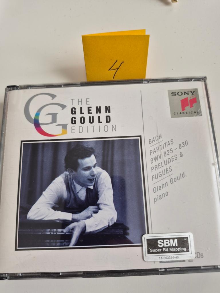 Glenn Gould Edition: Bach Partitas & Preludes/Fugues CD, Ophalen of Verzenden