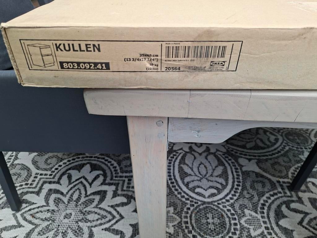 Nieuwe IKEA KULLEN ladekast - 35x40 cm, Ophalen, Overige materialen, Minder dan 50 cm, 1 of 2 laden