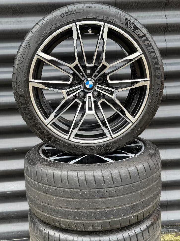 19/20' BMW G87 M2 M3 G80 M4 G82 G83 Styl 930M velgen banden, Gebruikt, Banden en Velgen, Zomerbanden, Ophalen