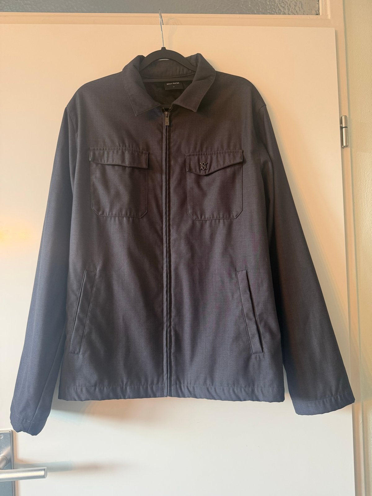 Daily Paper Coach Jacket - Maat M, Verzenden, Zo goed als nieuw, Maat 48/50 (M), Zwart