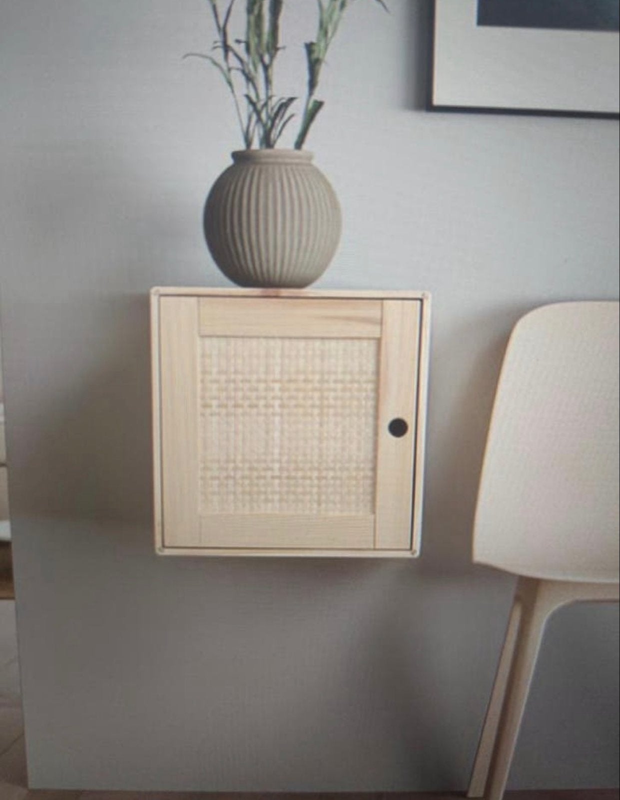 6x IKEA Valjare kast met deur, grenen/geweven populier, Ophalen, Zo goed als nieuw