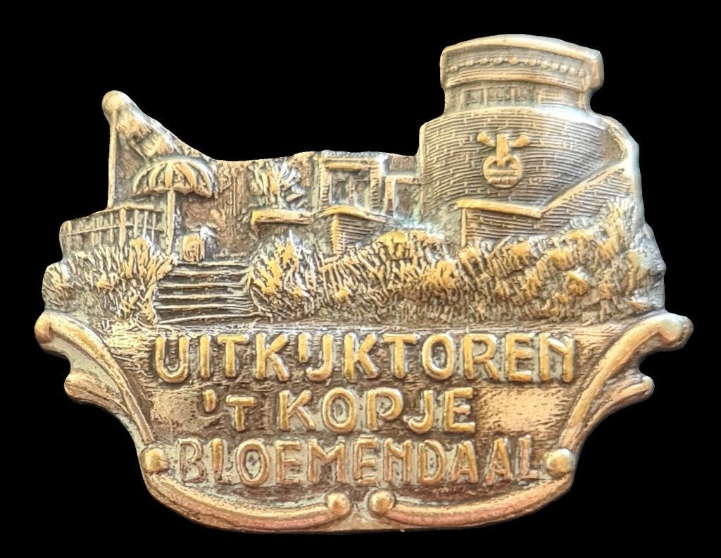 Uitkijktoren 't Kopje Bloemendaal speld, Verzenden, Nieuw, Stad of Land, Speldje of Pin