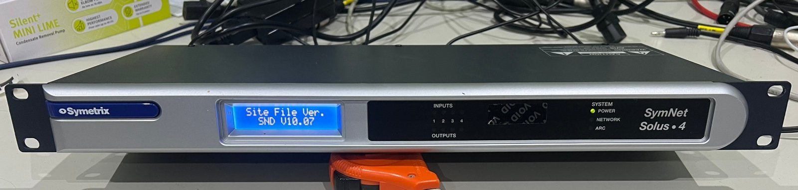 Symetrix solus x4 voice processor, Ophalen of Verzenden, Gebruikt