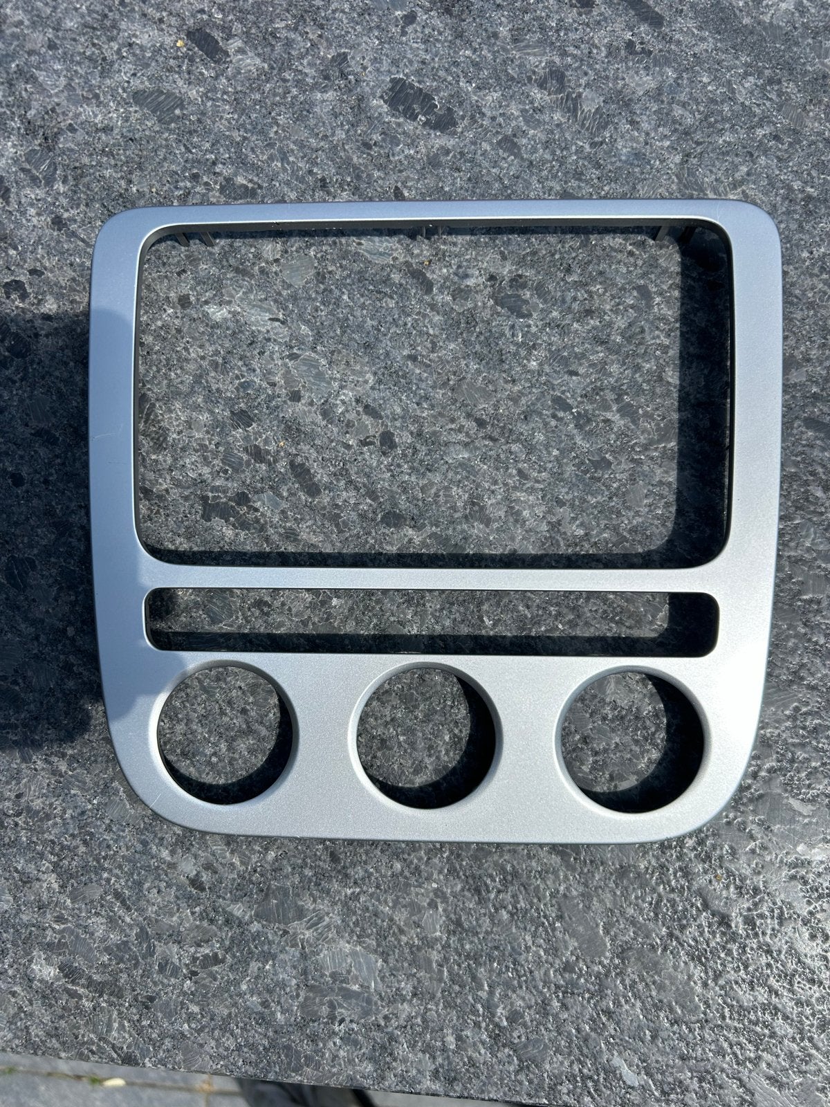 VW Eos Scirocco Climatronic radio omlijsting 1Q0858069F, Ophalen of Verzenden, Gebruikt, Volkswagen