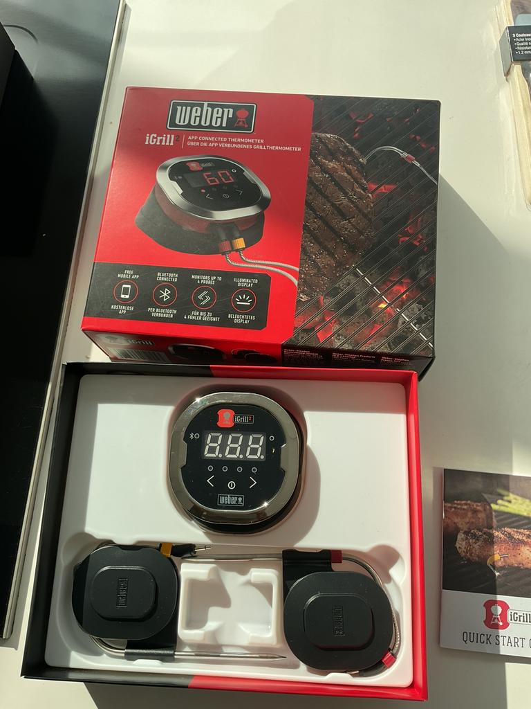 Weber IGrill2 in originele verpakking I-Grill 2 weber igrill, Ophalen, Zo goed als nieuw
