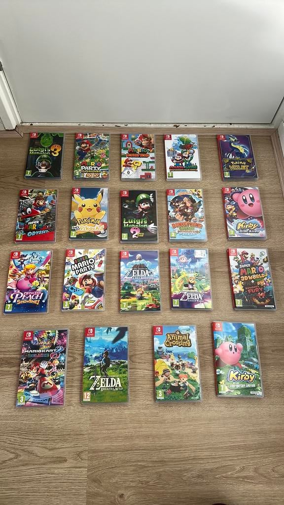 Diverse spelletjes te koop voor de nintendo switch, Spelcomputers en Games, Ophalen, Overige genres, Zo goed als nieuw, 3 spelers of meer