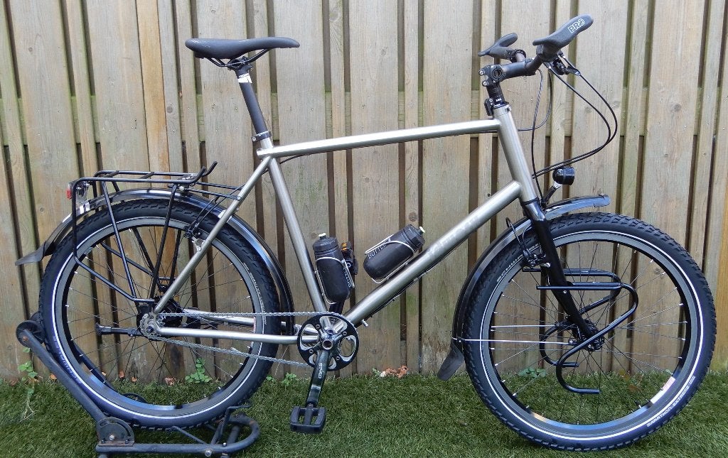 Idworx OFF Rohler Ti XL Frame Rohloff 14 Versnellingen ZGAN, 26 inch, Zo goed als nieuw, 15 tot 20 versnellingen, 57 tot 61 cm