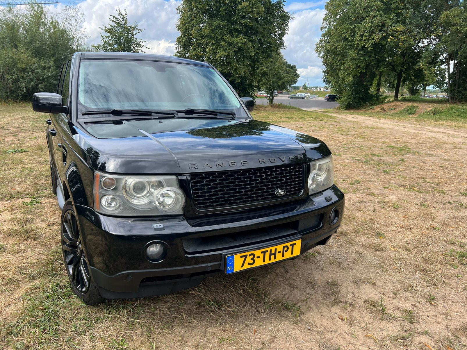 Land Rover Range Rover (sport) 4.2 V8 SC AUT 2006 Zwart, Auto's, Automaat, 4197 cc, 8 cilinders, 390 pk