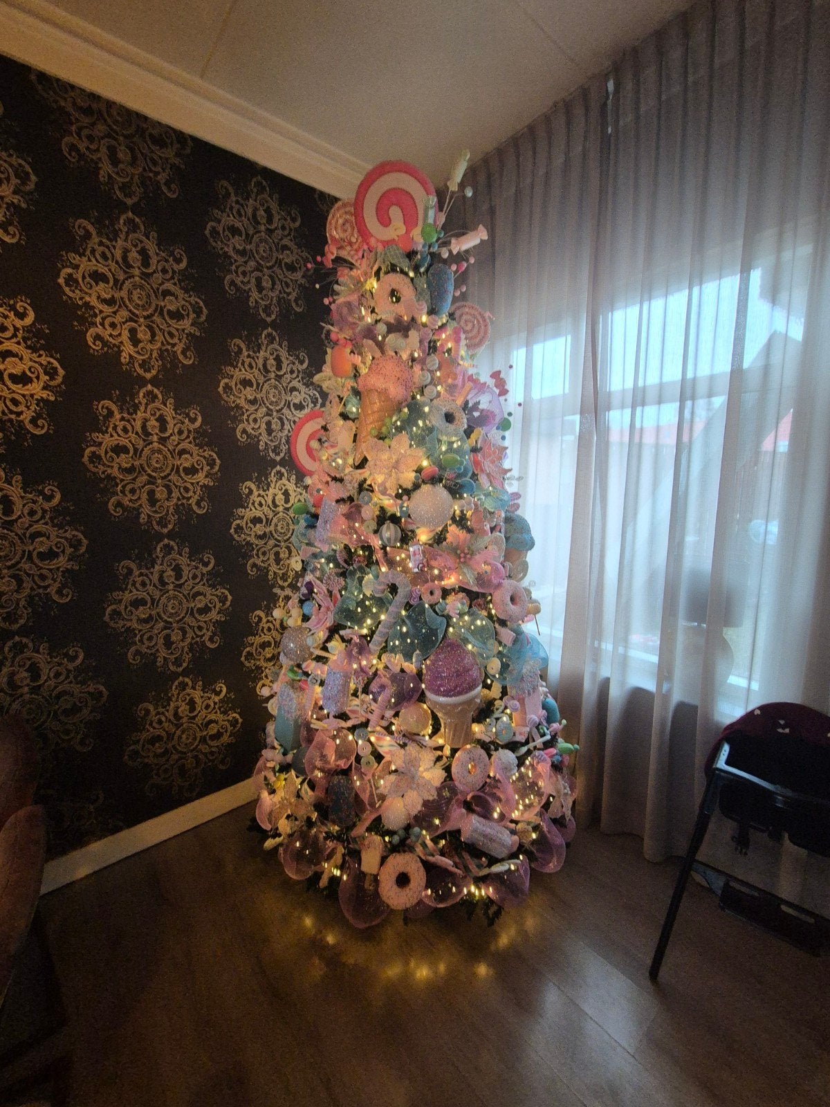 kerstboom 270cm hoog, Ophalen