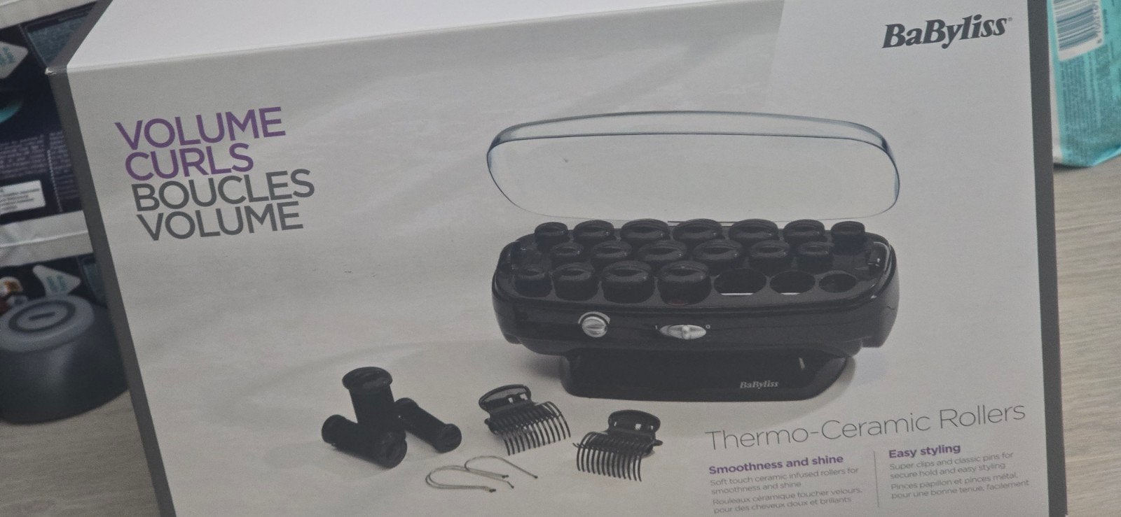 BaByliss Volume Curls Thermo-Ceramic Rollers, Sieraden, Tassen en Uiterlijk, Uiterlijk | Haarverzorging, Ophalen of Verzenden