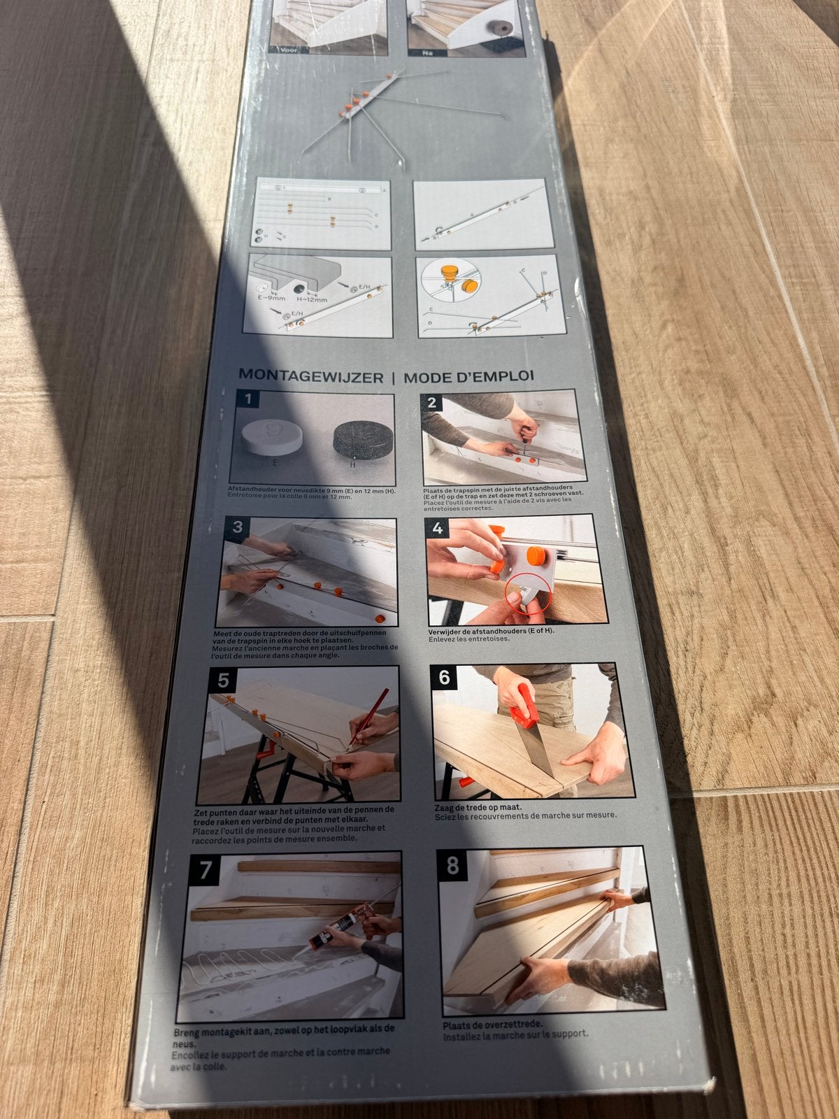 Trapspin Traptenovatie Meetinstrument Nieuw in Doos, Ophalen of Verzenden, Nieuw, Overige meters