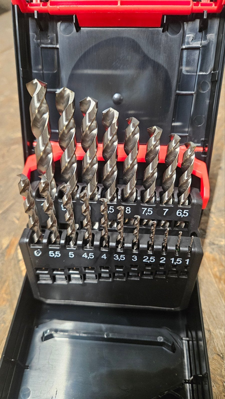 Wurth DIN 338 HSCO Boorset - 19-delig (1.0-10.0mm), Ophalen of Verzenden, Nieuw