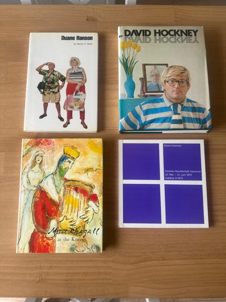 Kunstboeken: Duane Hanson, David Hockney, Marc Chagall, Boeken, Kunst en Cultuur | Beeldend, Ophalen of Verzenden, Gelezen, Overige onderwerpen