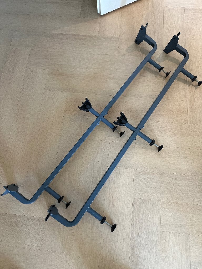 Auping spiraalbodem potensets verstelbaar 120 cm - 180 cm, Ophalen, Gebruikt, Tweepersoons, Overige maten