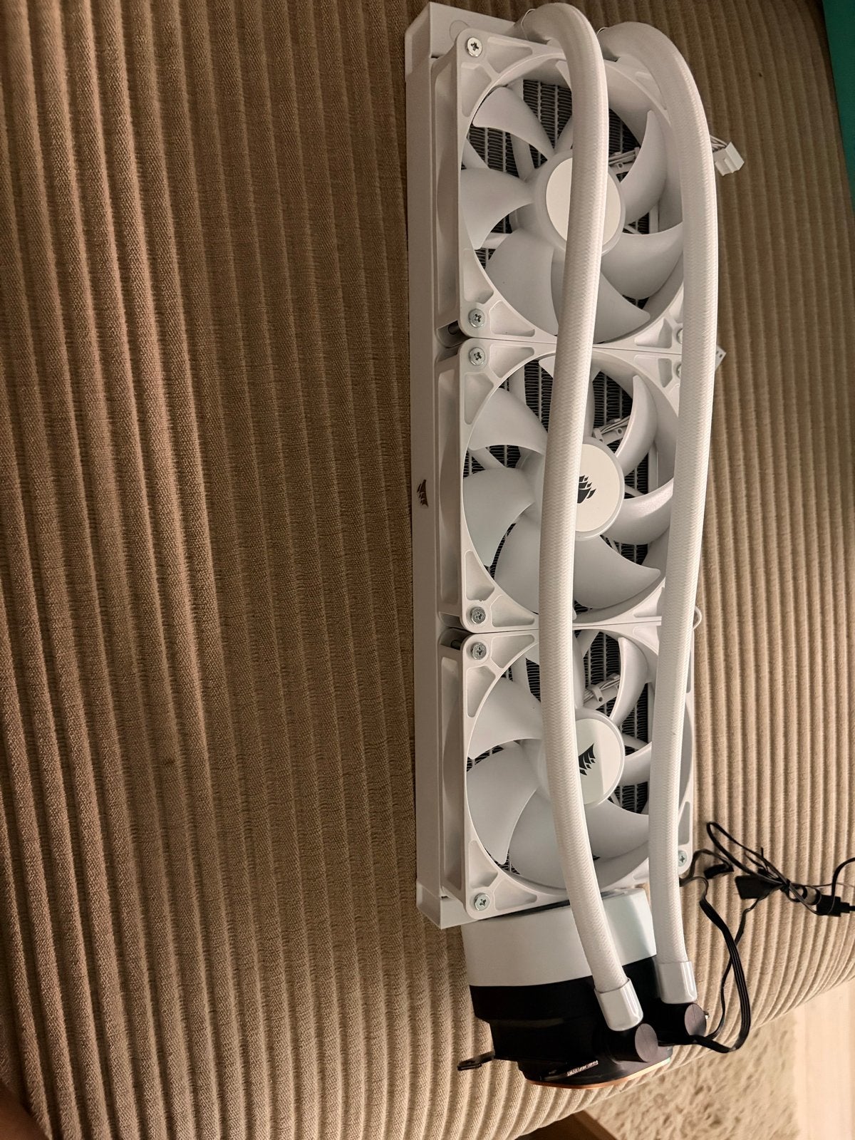 Corsair NAUTILUS 360 RS ARGB Liquid CPU Koeler - Wit, Computers en Software, Computerkoelers, Ophalen of Verzenden, Zo goed als nieuw