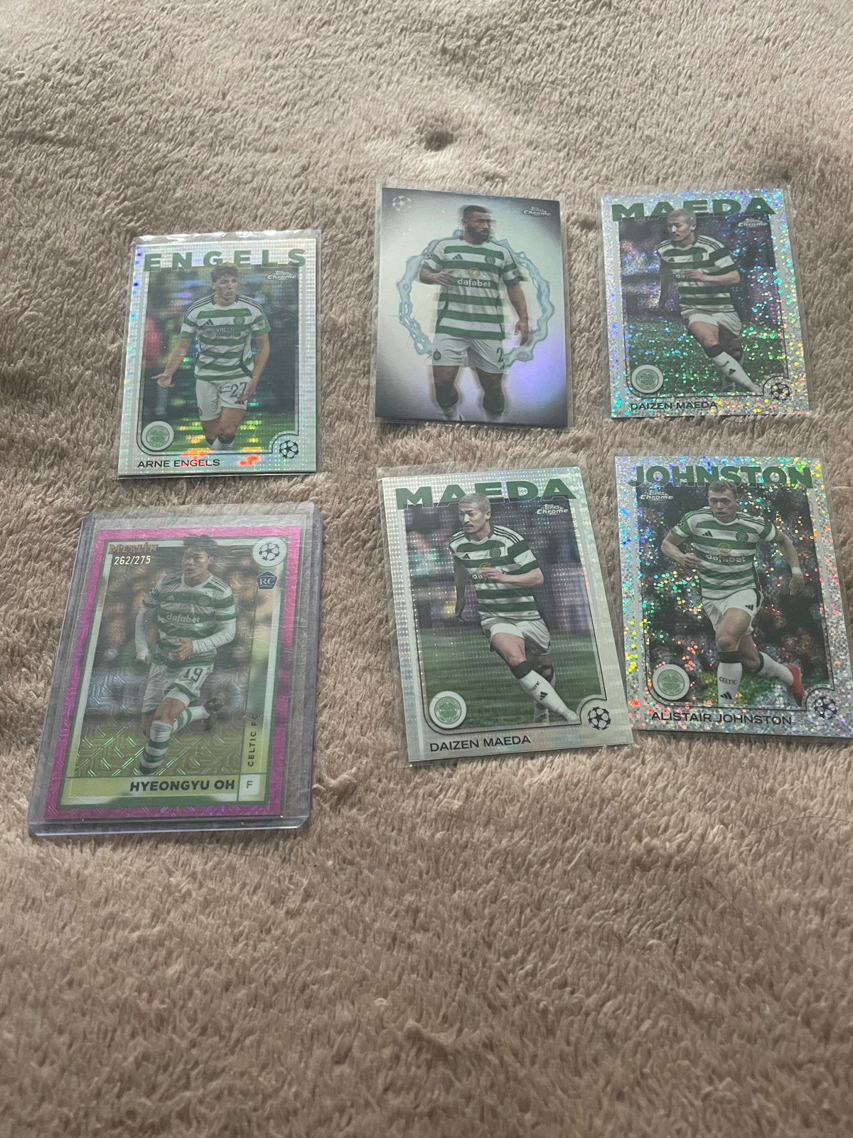 Voetbal Spelerskaarten - Celtic FC Collectie, Ophalen of Verzenden, Zo goed als nieuw, Buitenlandse clubs, Spelerskaart