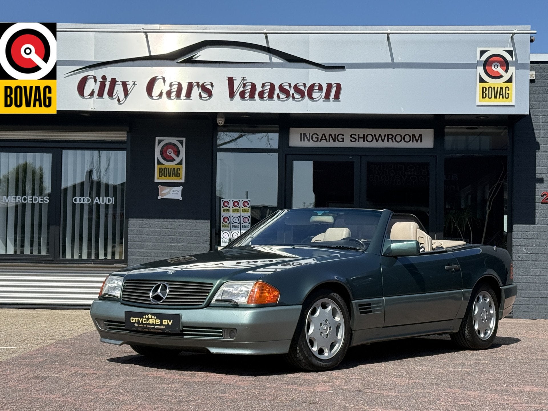 Mercedes-Benz SL-Klasse 300 SL-24 uniek exemplaar!zeer nette, Automaat, Beige, Cabriolet, Bedrijf