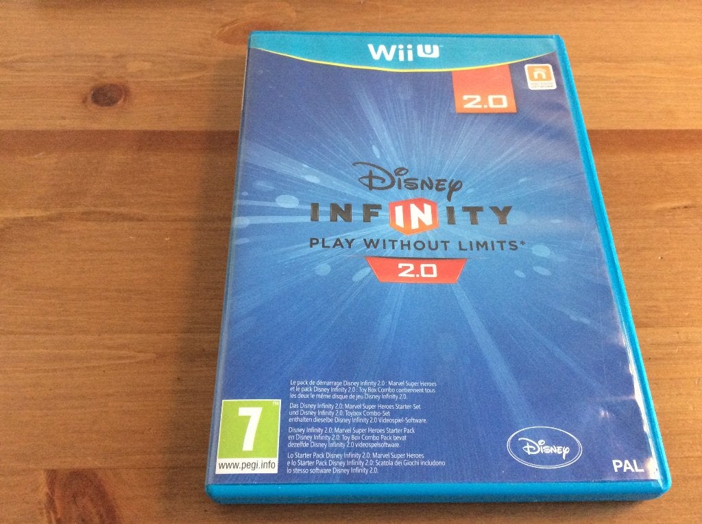 Wii U Disney InfINity 2.0, Avontuur en Actie, Gebruikt, 2 spelers, Ophalen of Verzenden