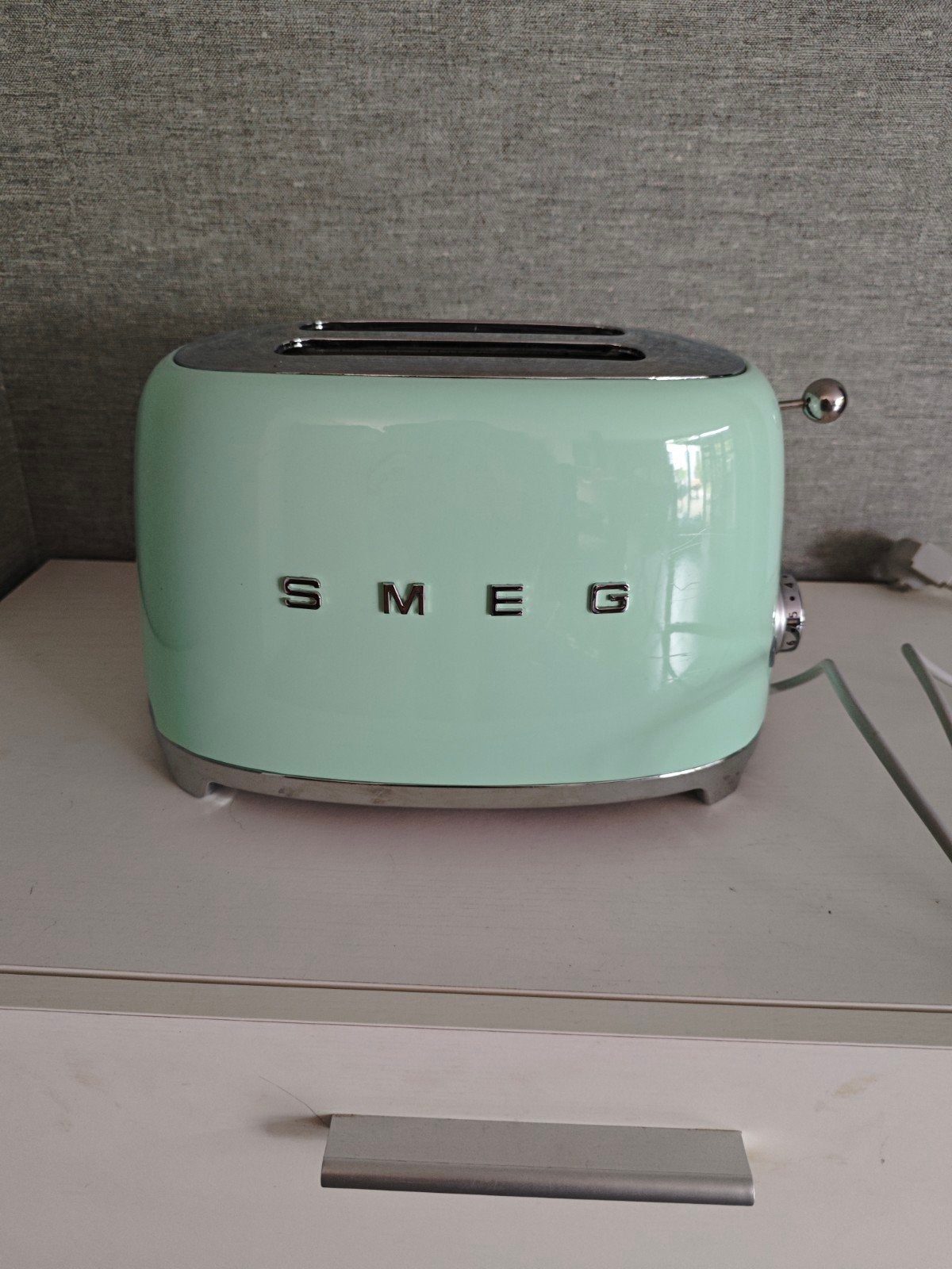Smeg broodrooster mintgroen, Witgoed en Apparatuur, Ophalen of Verzenden, Zo goed als nieuw