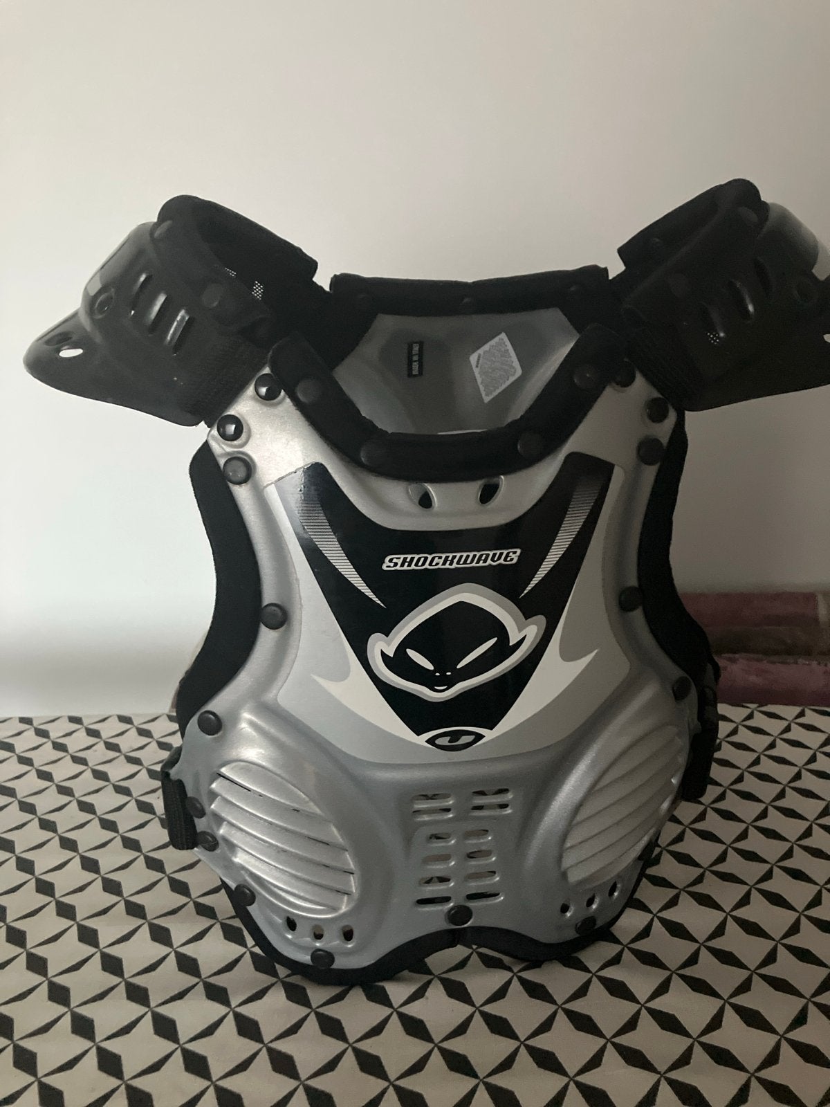 Ufo Shockwave Body Protector - Motorcross/Enduro, XS, Kinderen, Offroadhelm, Tweedehands