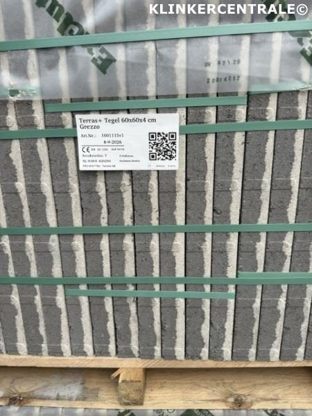 108m2 grezzo terrastegel 60x60x4cm B-KEUS soft comfort tuint, Excluton BV, Nieuw, Ophalen of Verzenden, Klantenservice@excluton.nl