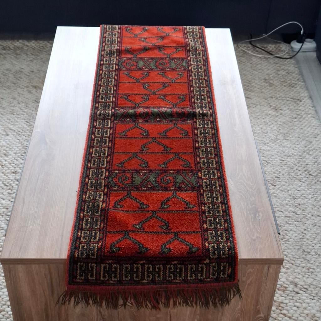 Vintage Afghaanse loper, Ophalen of Verzenden