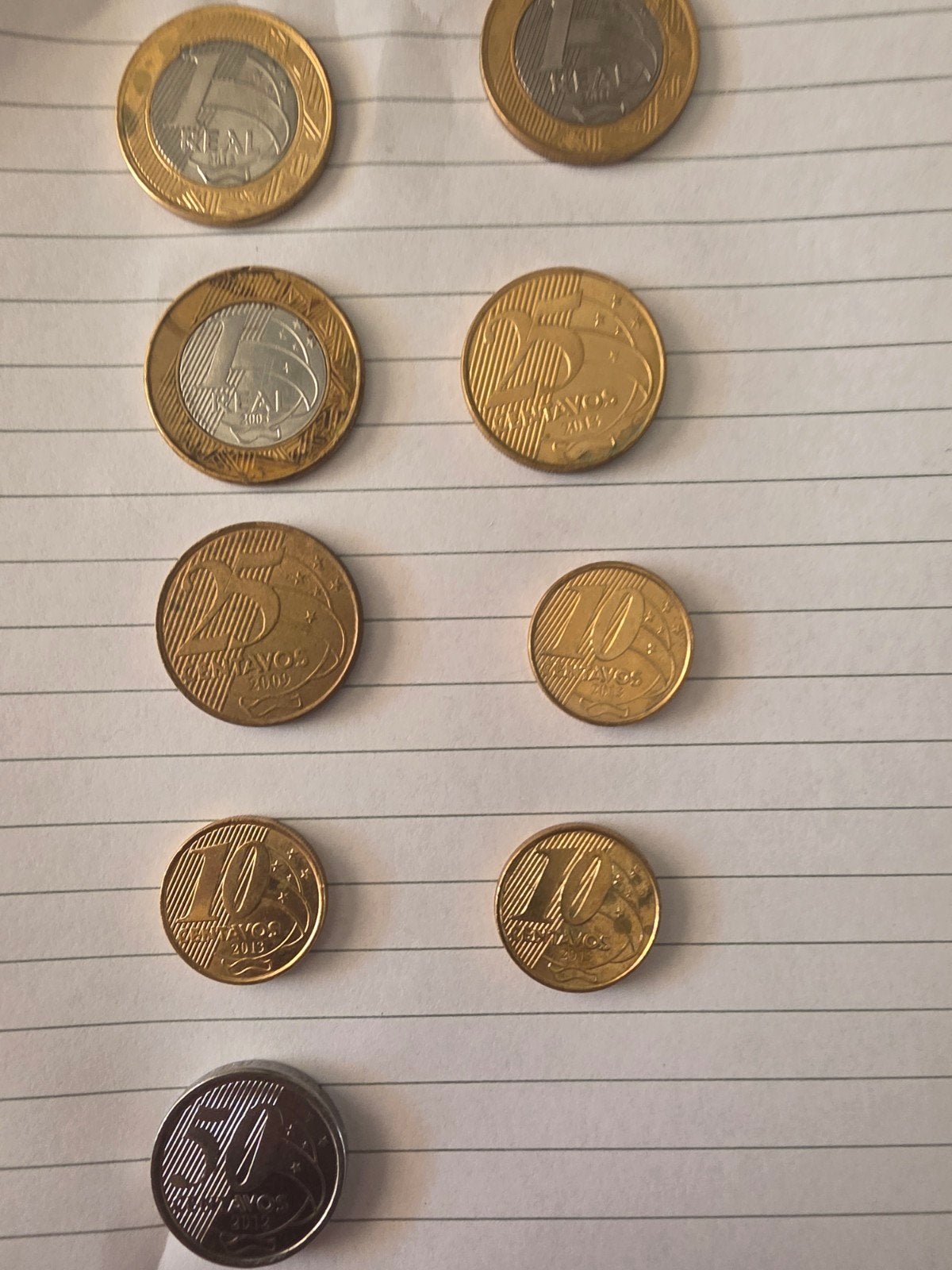 Braziliaanse muntencollectie - Real en Centavos, Ophalen, Setje