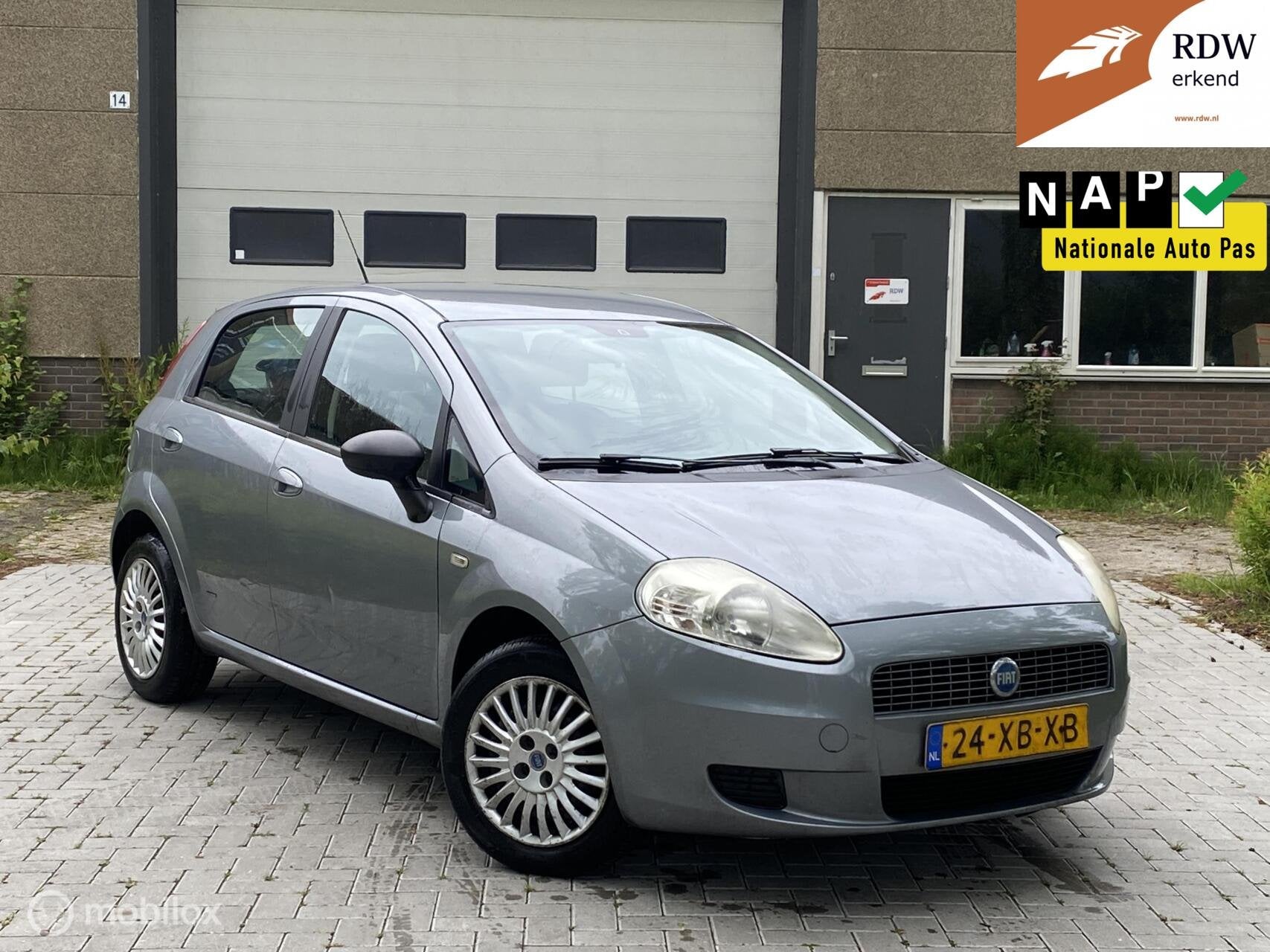 Fiat Punto 1.2 Classic AIRCO/APK NIEUW/NAP, Auto's, Fiat, 1005 kg, 4 cilinders, 400 kg, Origineel Nederlands