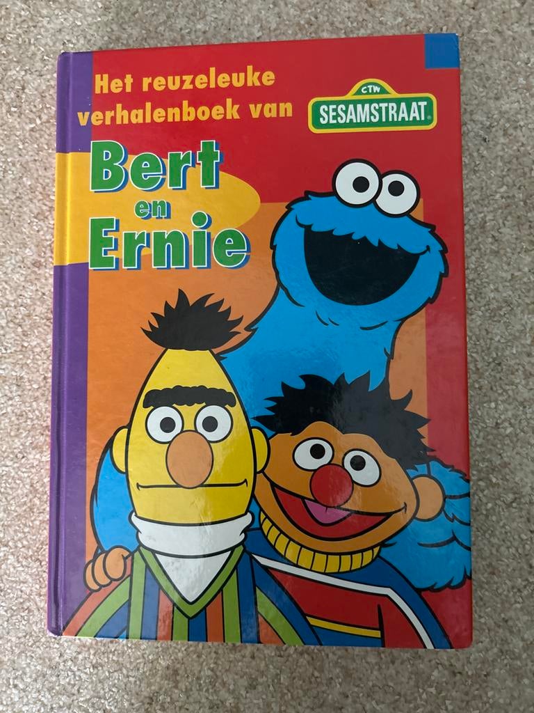 Het reuzeleuke verhalenboek van Bert en Ernie, Boeken, Gelezen, Fictie algemeen, Jongen of Meisje, Ophalen of Verzenden