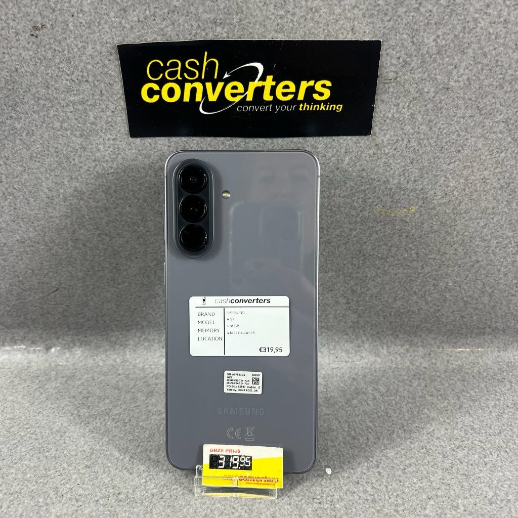 Samsung Galaxy A57 | 128GB | grijs | 416579, Gebruikt, Touchscreen, Ophalen of Verzenden, Zonder simlock