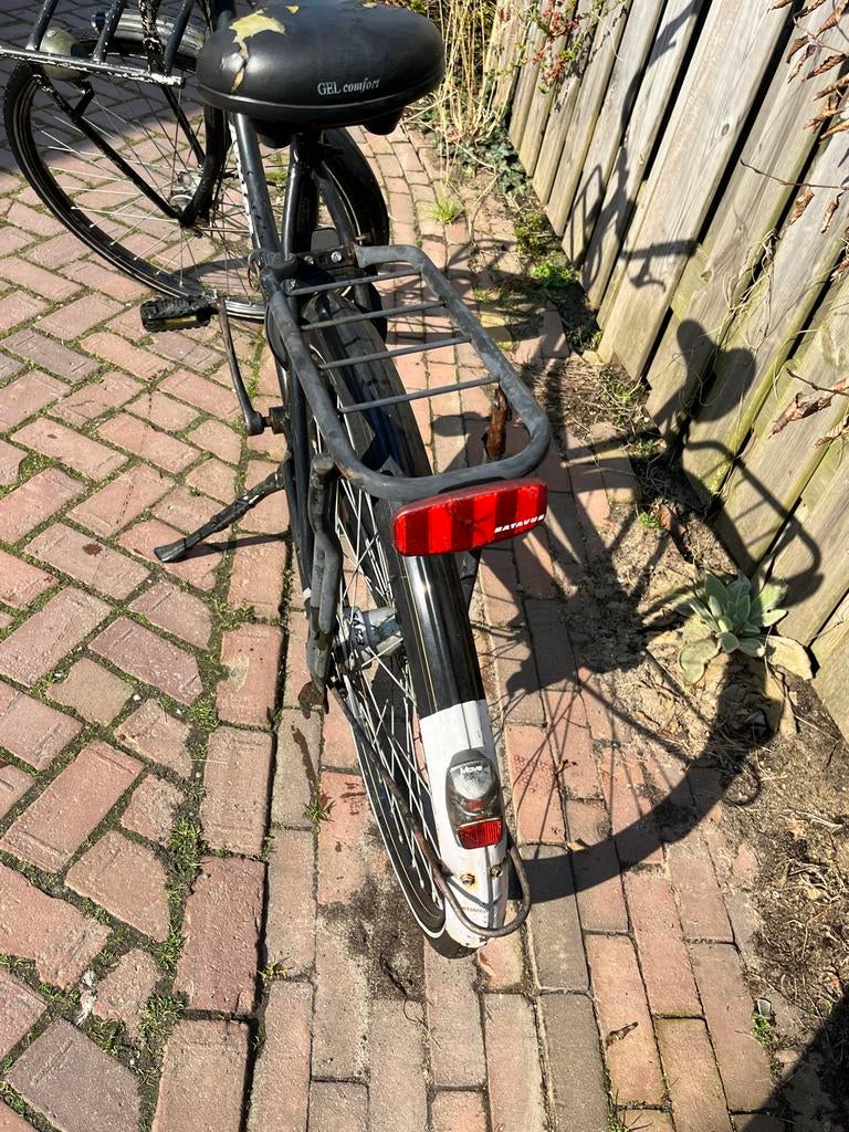 Avalon Batavus fiets zwart - opknapper, Fietsen en Brommers, Fietsen | Dames | Damesfietsen, Ophalen, Gebruikt, Batavus