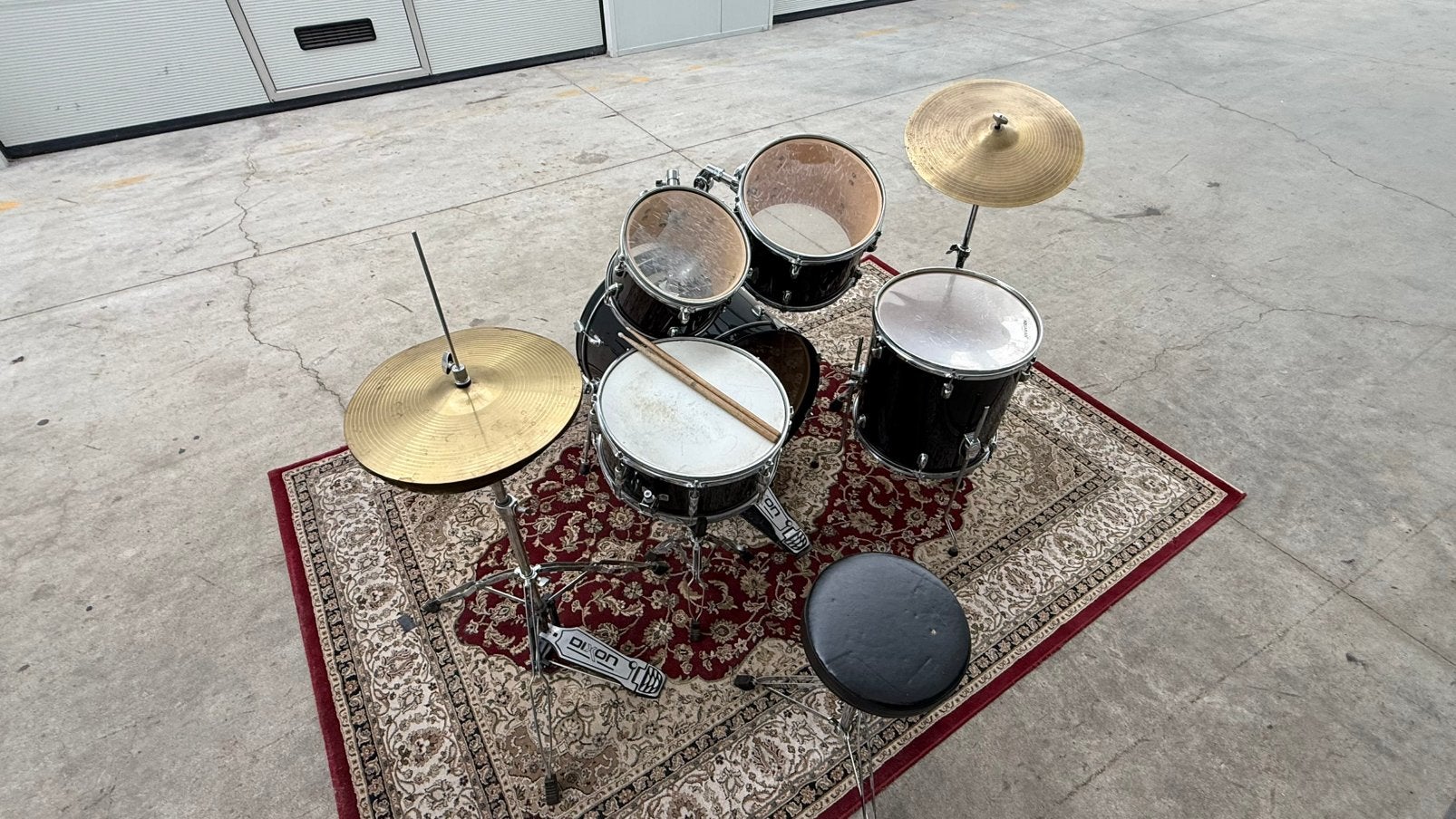 Drumstel Dixon - Compleet!, Ophalen, Zo goed als nieuw