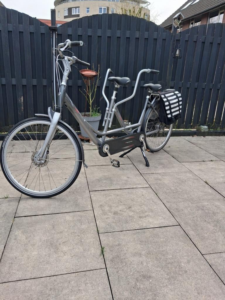 Tandem Sparta Double x, 53 tot 57 cm, Minder dan 10 versnellingen, Gebruikt, Vering