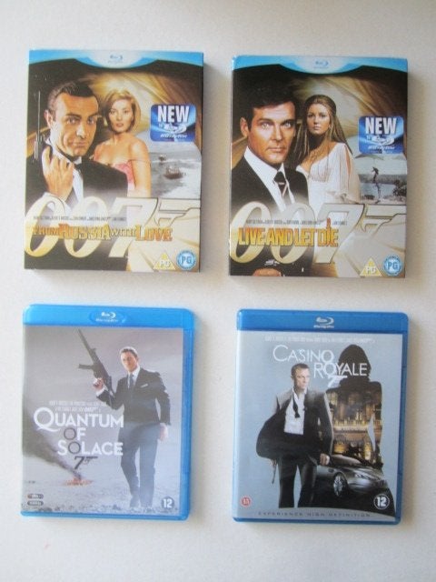 007 James Bond Casino Royale / Quantum Solace Blu-Ray Bluray, Ophalen of Verzenden, Nieuw in verpakking, Actie