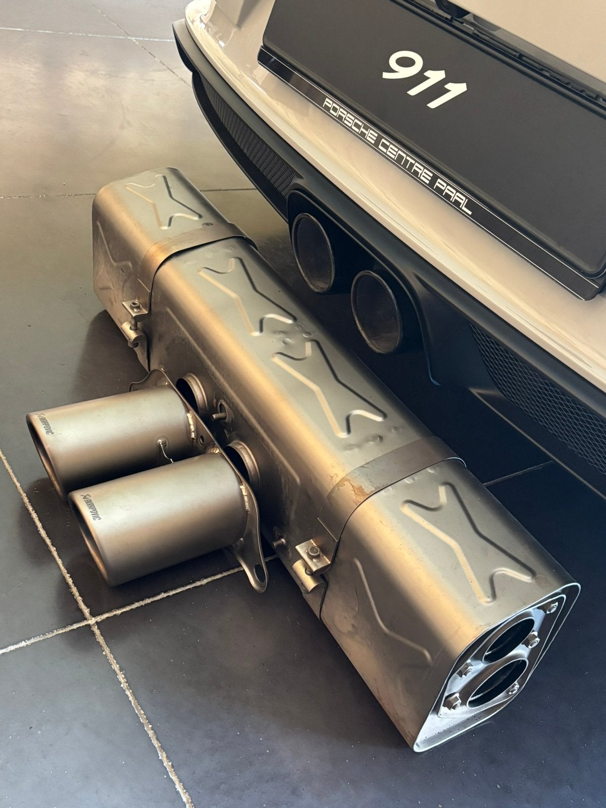 Uitlaat Akrapovic Porsche Gt3 991/ 997 en RS, Ophalen of Verzenden, Porsche