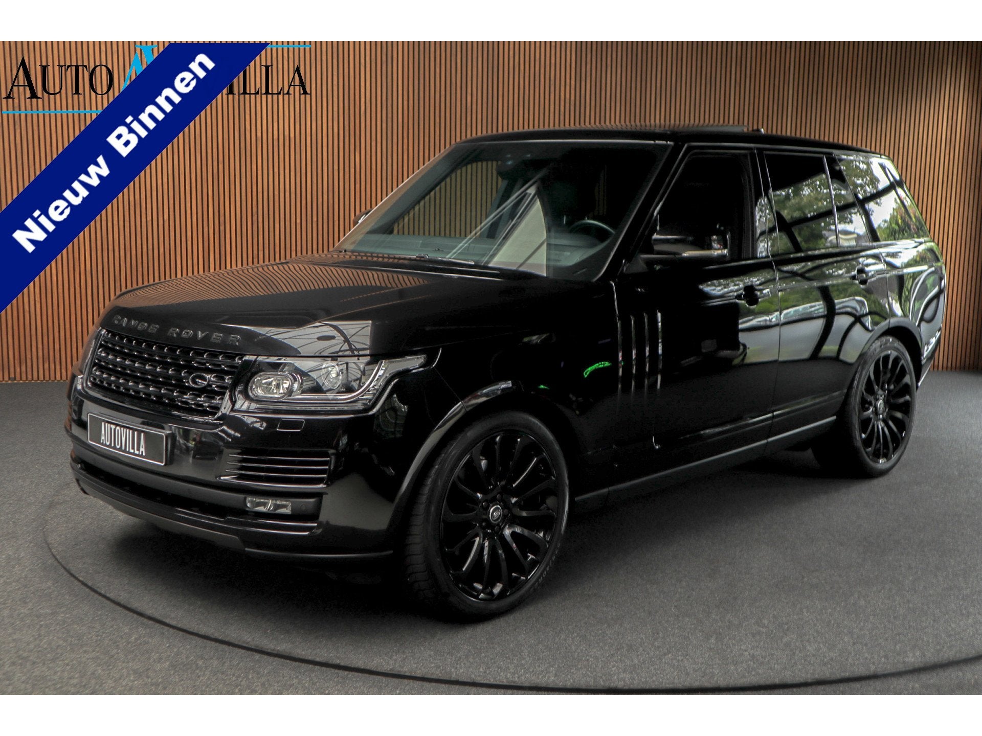 Land Rover Range Rover 3.0 TDV6 HSE Black Pack Pano Meridian, Auto's, Gebruikt, Zwart, 2993 cc, 258 pk