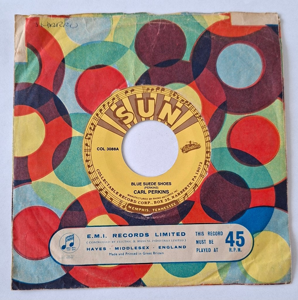Carl Perkins - Blue suede shoes, Ophalen of Verzenden, Gebruikt, Pop, Overige typen