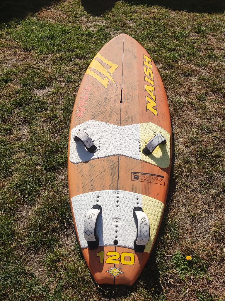 Naish Titan 120 Carbon Edition, Watersport en Boten, Windsurfen, Ophalen, Naish, Minder dan 250 cm, Zo goed als nieuw