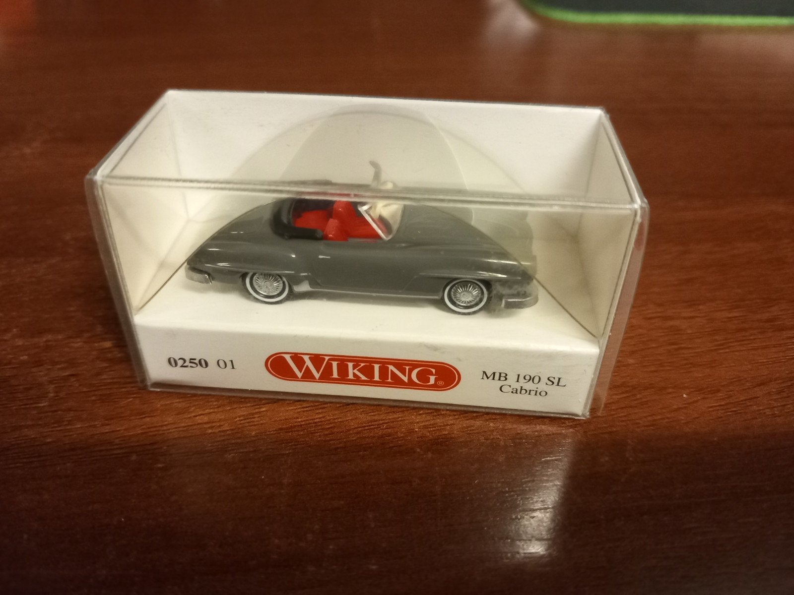 Wiking MB 190 SL Cabrio - Modelauto 1:87, Hobby en Vrije tijd, Ophalen of Verzenden, Nieuw, Auto, Wiking