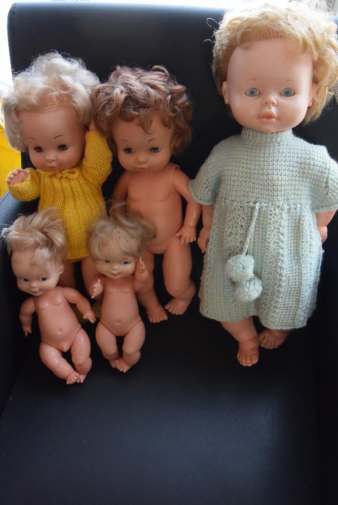 5 Famosa poppen het haar is geknipt of geen wimpers meer, Verzenden, Gebruikt, Pop