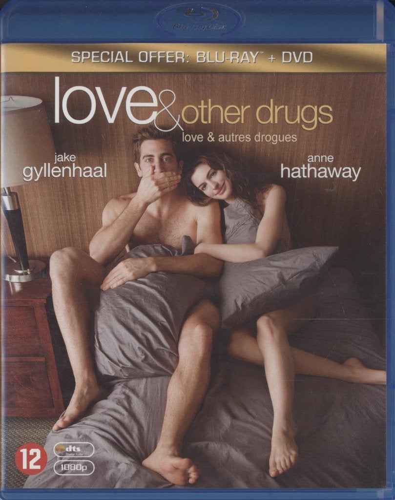 80) Love & Other Drugs: met Jake Gyllenhaal & Anne Hathaway, Ophalen of Verzenden, Gebruikt, Filmhuis