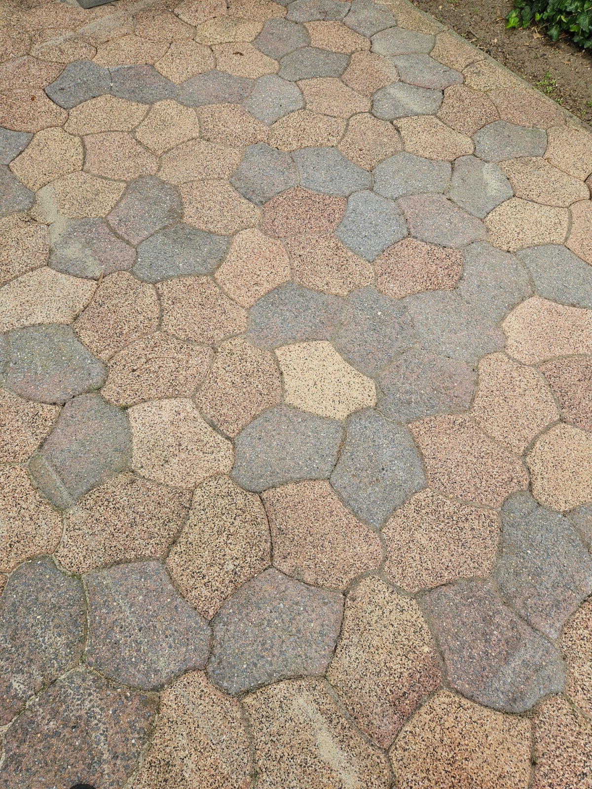 Gebruikte terrastegels, diverse kleuren, 50m², Tuin en Terras, Ophalen, Gebruikt, 10 m² of meer, Beton