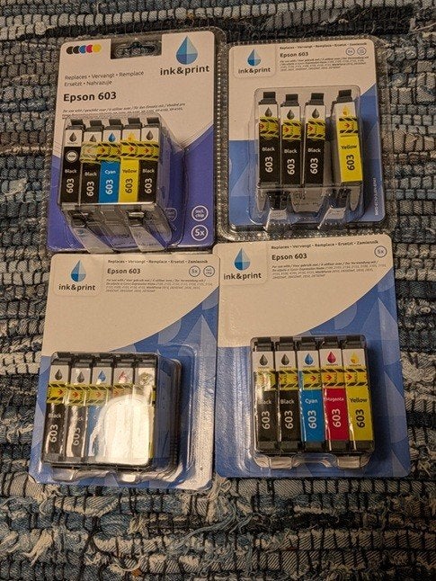 Epson Cartridges 603, Computers en Software, Ophalen, Nieuw, Cartridge, Epson
