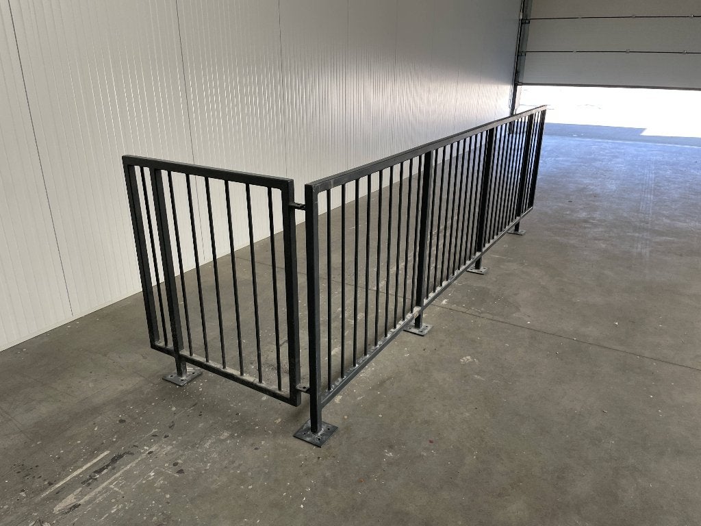 Ballustrade Hekwerk Bedrijfspand Afrastering ijzer trapgat, Tuin en Terras, Ophalen, IJzer, Spijlenhekwerk